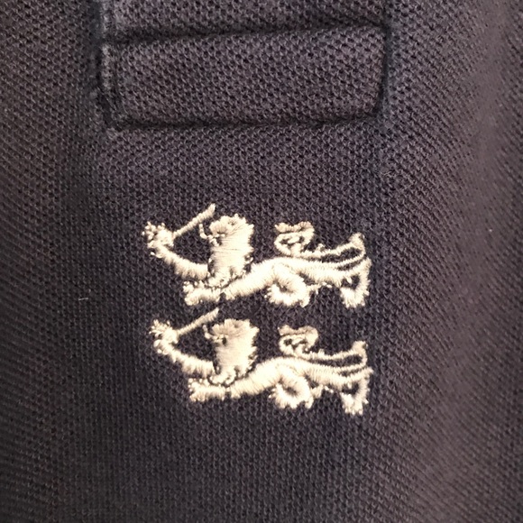 Tommy Hilfiger 2XL XXL Navy Polo with Spell Out - Picture 6 of 6